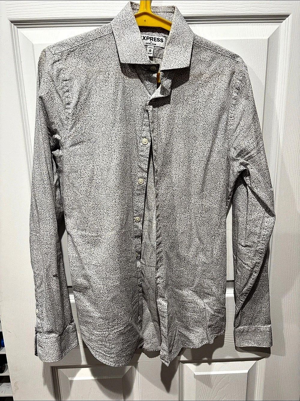 Express Floral Button Down Shirt Size XS